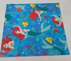 Vintage Hallmark Disney The Little Mermaid Gift Wrap Paper 90s 1 Sheet 
