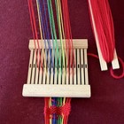 10  Rigid Heddle Loom  10  Wide Weaving Area  Includes Shuttle   4  Heddle 