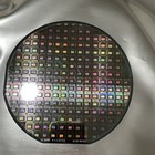 5 Inch Silicon Wafer With Square Patterned Die  Scratches  As Pictured