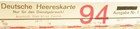 1943 Date Luftwaffe Map Of Pljevlja  Montenego  Us Captured Maps Stamp On Back