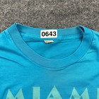Vintage 1984 Miami Vice Action Crime Tv-series Crop-top Tank Top Xl 21x16 Blue
