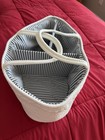 Degeyoyo Baby Diaper Caddy Organizer Large Cotton Rope Basket Nursery Nwt