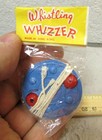 Vintage 1960s Dime Store Kids Plastic Toy  Blue Whistling Whizzer  Hong Kong