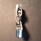Ronson Collectible Flip Top Lighter Silver Tone  ibs Est 1885  Logo