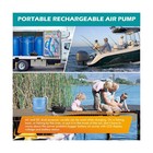 Hygger Rechargeable Aquarium Pond Air Pump  Powerful Quiet Commercial Tank Ai   