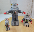 3-vtg Trendmasters Lost In Space Robot Figures 1997 Science Fiction Collectible