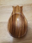 Vintage Carved  Wood Pineapple Dish Hawaii Tiki Party Spoon Rest Decor Bowl