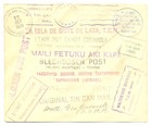Tonga 1938 --tin Can Canoe Mail -illustated Cover --f vf 