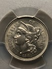 1881 3 Cent Nickel Pcgs Ms63 Nice Condition Type Coin Later Date