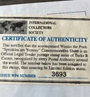 Winnie The Pooh  sprinkles Are Yummy  Commemorative Stamp Sheet With Certificate