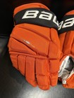 2025-2026 Nhl Anaheim Ducks John Carlson Photomatched Game Worn Used Gloves