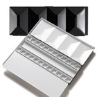  Empty Watercolor Tin Palette  Travel Water Color Paint Palette With 24 Half 