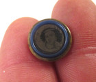 Antique Vintage Miniature Photo Portrait Sewing Shank Button 1 2 