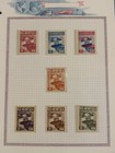 1949 Croatia  ndh  Government-in-exile Upu   Color Proof Set Mint L2257