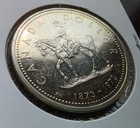 1973 Canada Proof Silver Dollar Coin Mountie