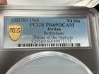 Jordan 1969 3 4 Dinar Pcgs Proof Pf69 Dcam Top Pop Shrine Of The Nativity