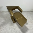 Vintage Marcel Arnould Abstract Geometric Brass Sculpture Modernist Brutalist