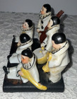 Vintage Pierrot Jazz Figures Clown Mine Rare Set Of Six 1920 30s Rare Find Ch