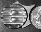 Waffled Quarter   Scrap Webbing Error 1 Waffle Coin  1 Web Pc  2 Pclot Free Ship