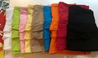 Mini Skirts Ladies 100  Cotton Ruffled Frill Detail Garment Dyed 10 Colors 