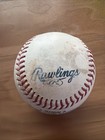 Official Rawlings Game Used Major League Baseball Mlb Real Leather  11 Fast Ship