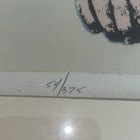 Framed Litho Art Print Hand Signed Norm Altman Most Valuable Player Baseball  54