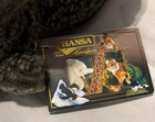 Hansa Plush Gray Sheep Kid Realistic Poseable Stuffed Toy 11 -nwt