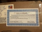 Bill Walton Signed First Day Cover Gateway Cachet Hof  W gateway Certificate