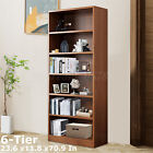 Cube Storage Organizer 6-tier Bookshelf Bookcase With Adjustable Storage Shelves