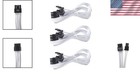 65cm Pcie Power Cable - 8 Pin To 6 2 Pin  3-pack  White 16awg For Corsair   T   