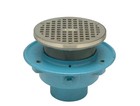 Zurn Fr06nic3n 6 In  Round Nickel Bronze 3 In  No-hub Body Floor Drain