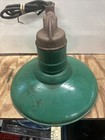 Boston Wheeler 14  Gas Station Industrial Barn Green Vintage Light