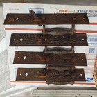 Hard To Get A Set Of 4 Matching Antique American Door Handles   