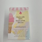 Naturebond Silicone Baby Teether - Cute Ice Cream Infant Teething Toy - 3  Mos 