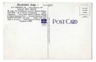 Thunderbird Lodge - Swimming Pool - Gallup  New Mexico - Card