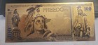 2021 Freedom Aurum 100mg Pure 24k Gold Note Liberty