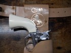 Vintage Hubley Colt 45 Diecast Cap Gun Set  Cowboy Western Excellent Condtn