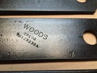 Woods Rd990 Finish Mower Blade Kit Set Oem 29186kt Clockwise Rotation