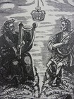 Rare Antique Original Vtg Odes Of Casimire G Hils Illustration Art Print