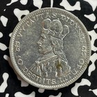 1936 Lithuania 10 Litu Lot jm9882 Silver  Nice Detail  Old Cleaning