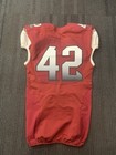 Arkansas Razorbacks Game Worn used Signed Football Jersey