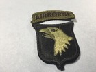 U S Army Patch - 101st Airborne Div  Subdued Sew On Patch With Tab