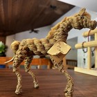 Vintage Jute Collection Horse Folk Art Judy Sandlin