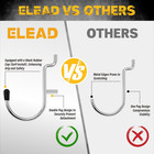 297 Piece Pegboard Hooks Kit  Peg Board Organizer Accessories With Bins For Orga