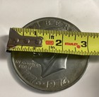 Vintage Novelty  Eisenhower Bicentennial Silver Dollar 3 Inch Metal Coin