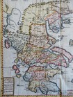 Ancient Greece Thucydides Places 1721 Hobbes Taylor Rare Large Hand Colored Map