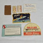 Vtg Advertising Sewing Needle Book Lot 1930s-1950s Atomic Space Age Safeway
