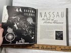 1938 September Nassau In The Bahamas Information Bureau Travel Booklet Vintage