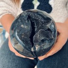 4 84lb Natural Dragon Septarian Geode Quartz Cluster Crystal Egg Healing 2200g