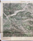 Original Vintage Map Klagenfurt - Villach - Austria - Nature - Hiking - 1930s